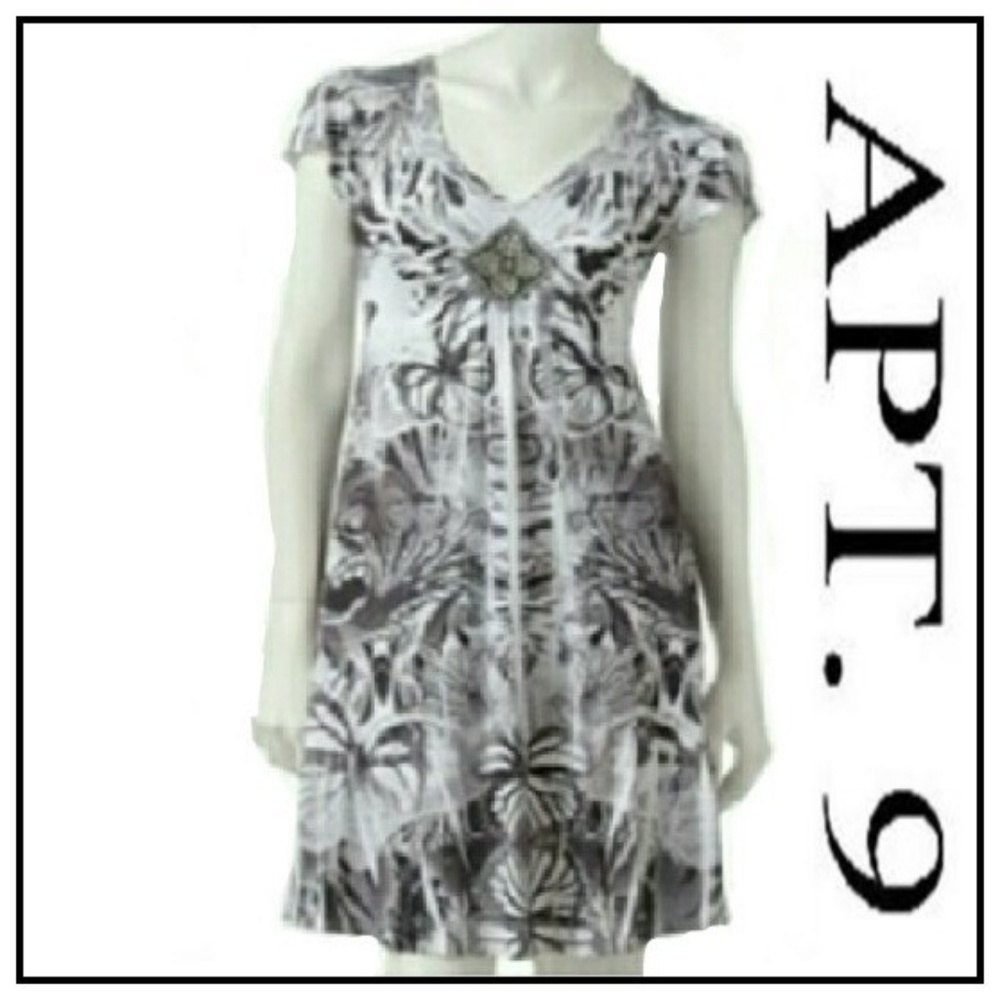 Apt 9 Butterfly Sublimation dress